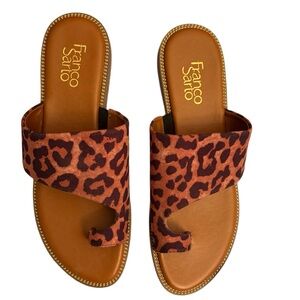 Brand New Without Tags! Franco Sarto Women's Leopard Print Sandals Size 9